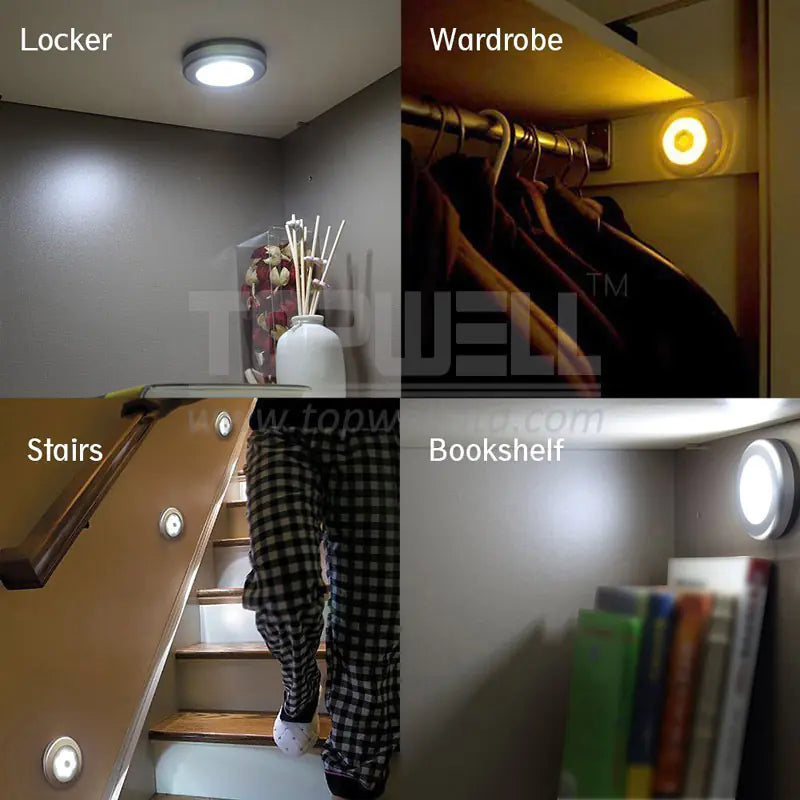 Smart Home Infrared Motion Sensor Light - Automatisches LED-Licht für Cabinets