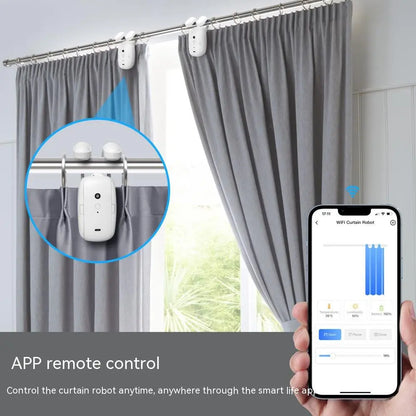 WiFi Vorhang Roboter - Automatische Vorhangsteuerung per App & Timer
